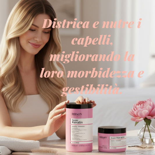 Dikson Prime Super Cheratina - Maschera Rivitalizzante per Capelli