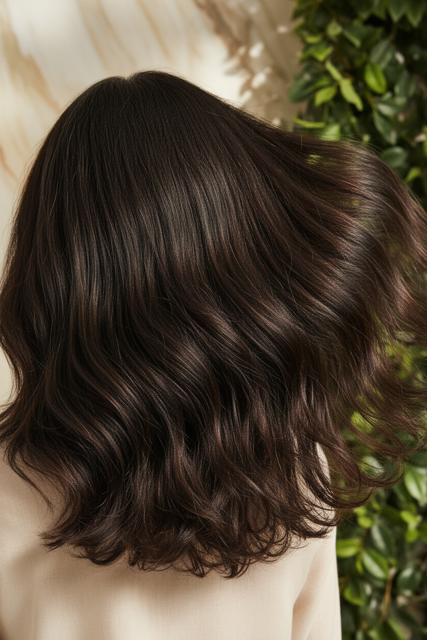 Capelli forti e densi dopo trattamento Anti-Caduta SuperEnergia - risultato professionale