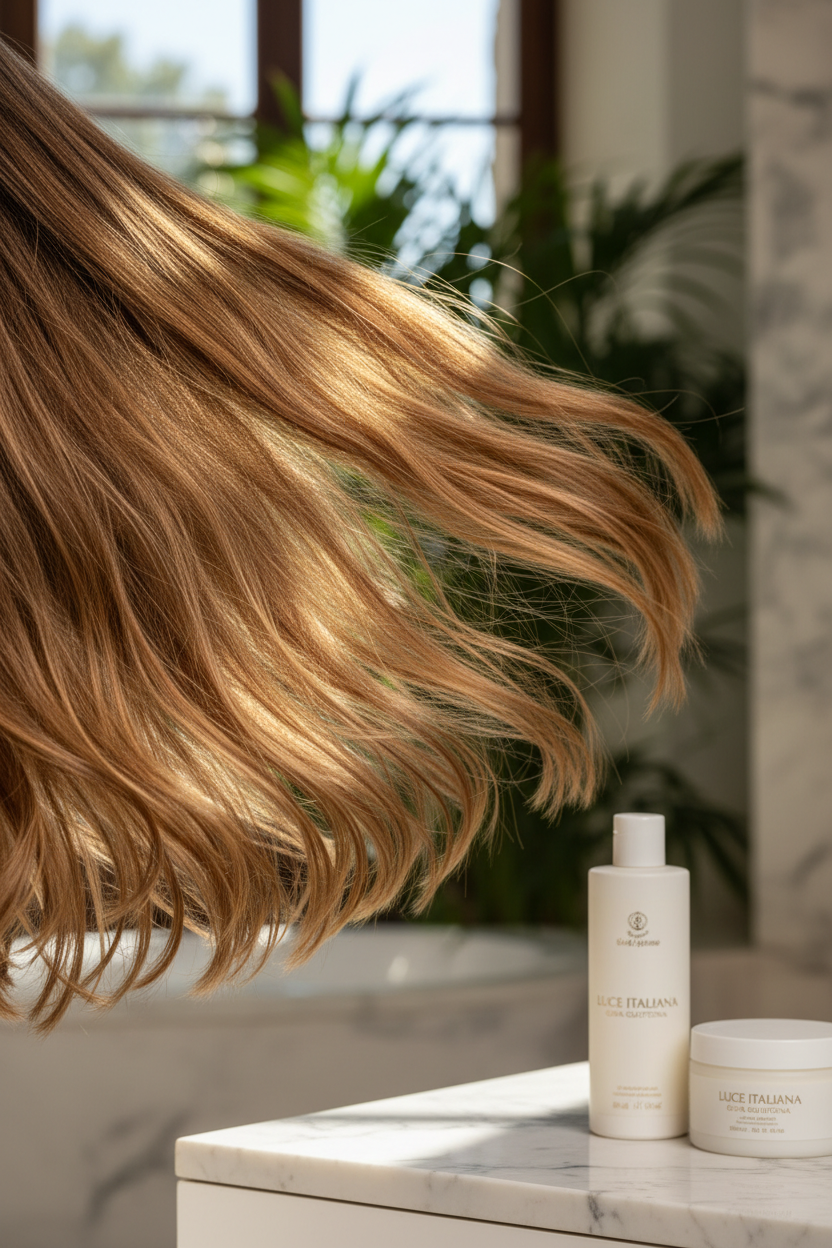 Capelli sani e vitali con uso quotidiano Kit Daily - risultato professionale