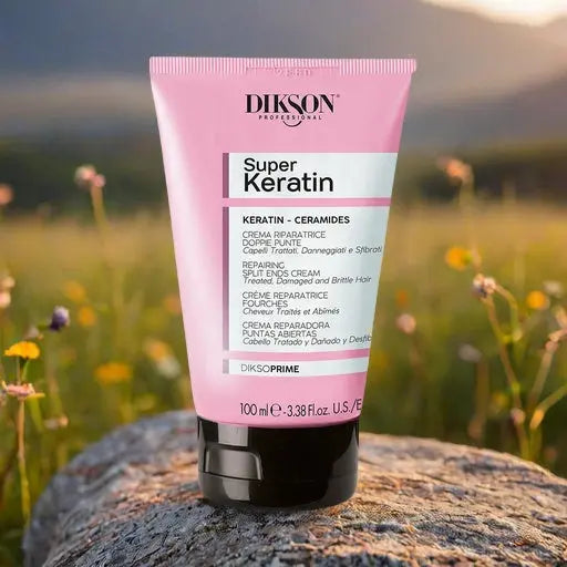 crema riparatrice con cheratina per capelli doppie punte - dikson prime KMdiKP