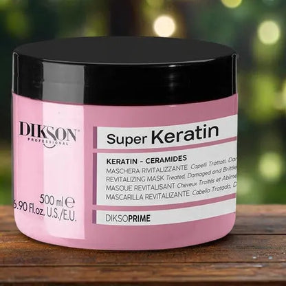 dikson prime - super cheratina: maschera condizionante e rivitalizzante per capelli KMdiKP