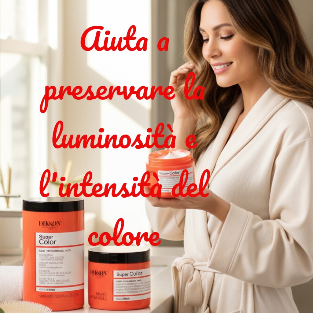 dikson prime - super color: maschera condizionante protettiva del colore per capelli KMdiKP
