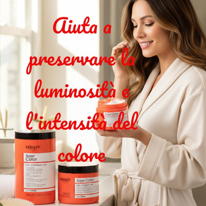dikson prime - super color: maschera condizionante protettiva del colore per capelli KMdiKP