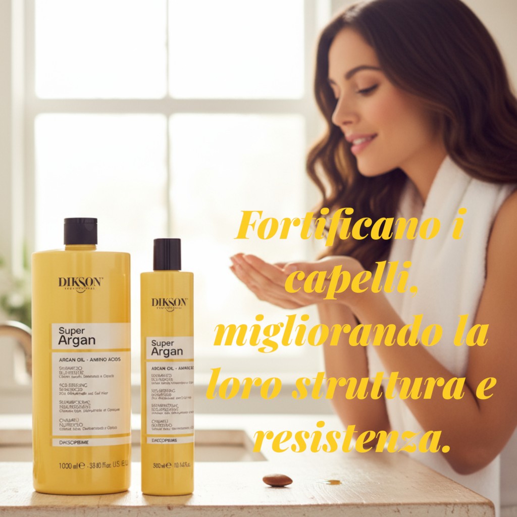 dikson prime - super argan: shampoo nutriente per capelli KMdiKP