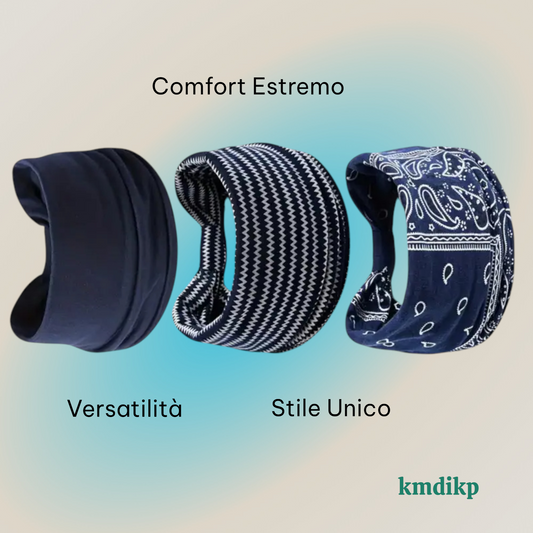 Set di 3 Fasce per Capelli Larghe alla Moda