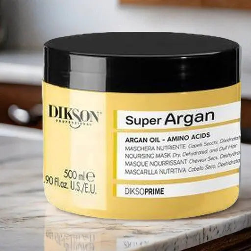 super argan: maschera nutriente per capelli - diksoprime KMdiKP