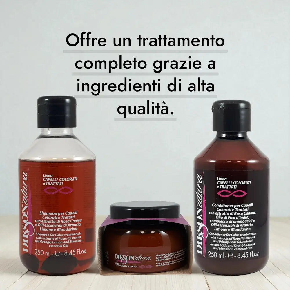Kit DiksoNatura per Capelli Colorati e Trattati