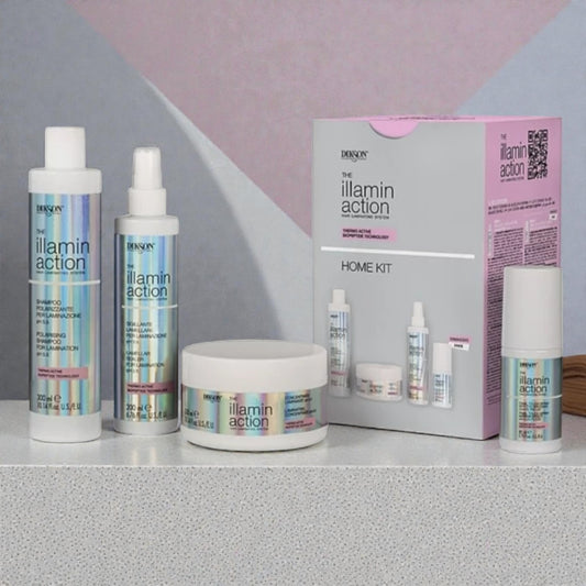 Kit Laminazione Ricostruzione IllaminAction Home - Capelli Ristrutturati e Glossy | DIKSON