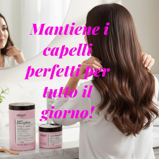 maschera disciplinare anticrespo per capelli - dikson prime KMdiKP