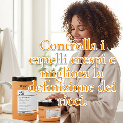 maschera di controllo super curl per capelli - diksoprime KMdiKP