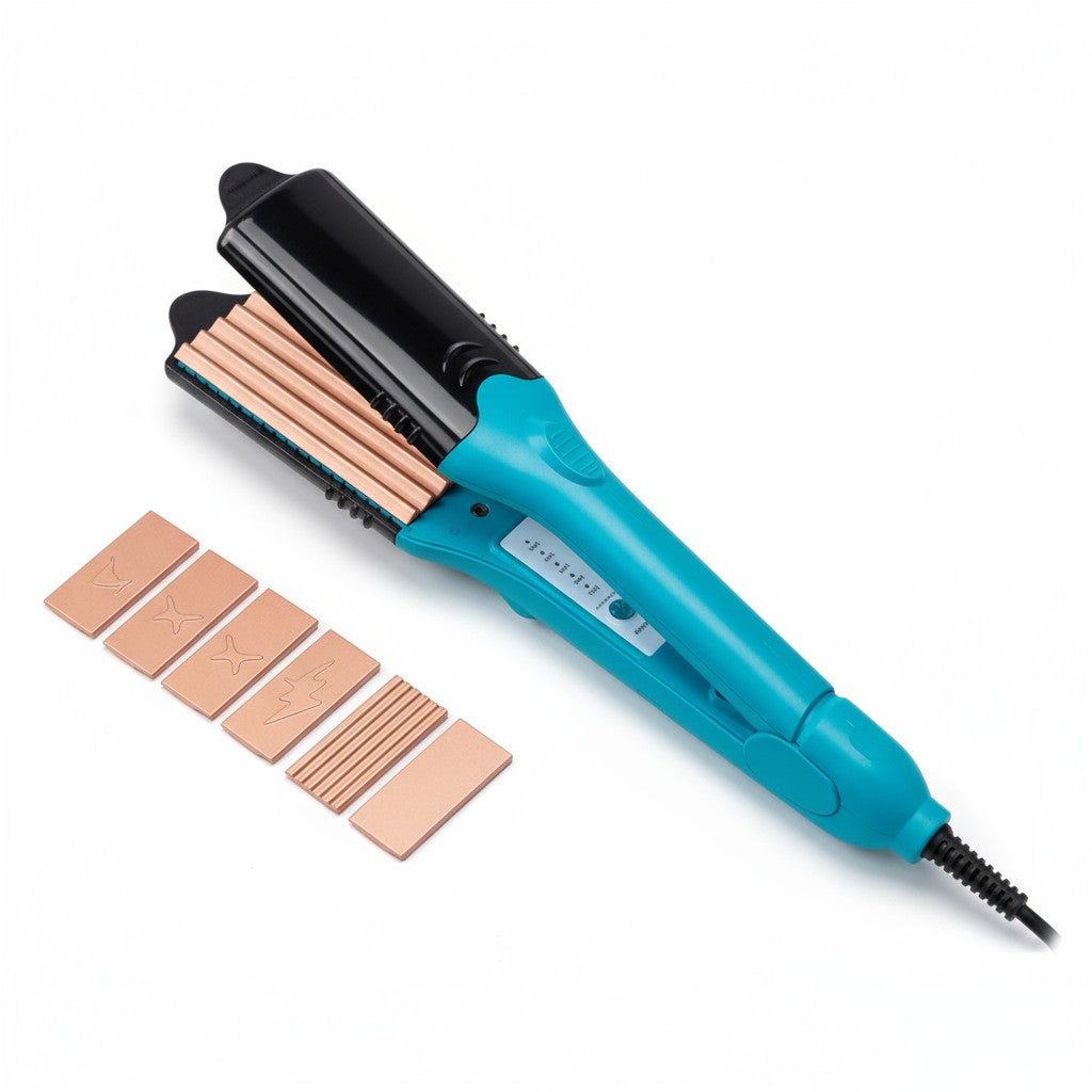 Piastra per Capelli 5 in 1 con Design Intercambiabile