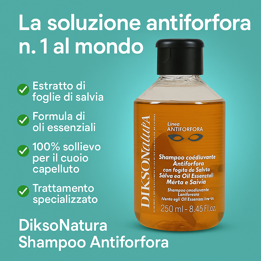 Shampoo Antiforfora Naturale DiksoNatura