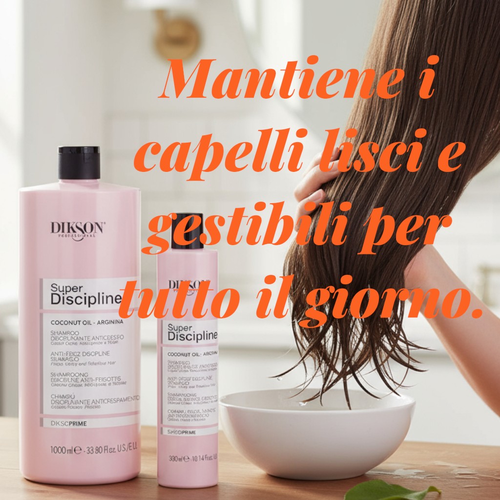 shampoo disciplinare anticrespo per capelli - dikson prime KMdiKP