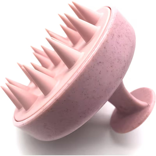 Spazzola Massaggiante in Silicone per Cuoio Capelluto