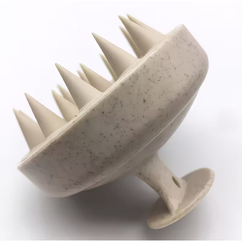 Spazzola Massaggiante in Silicone per Cuoio Capelluto