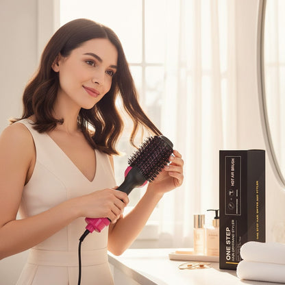 Spazzola Phon 2 In 1 Multifunzione One Step per Capelli