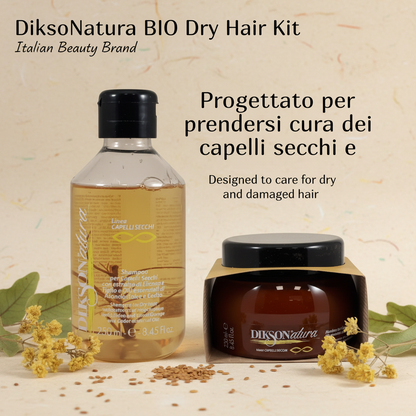 Kit DiksoNatura BIO Capelli Secchinaturali
