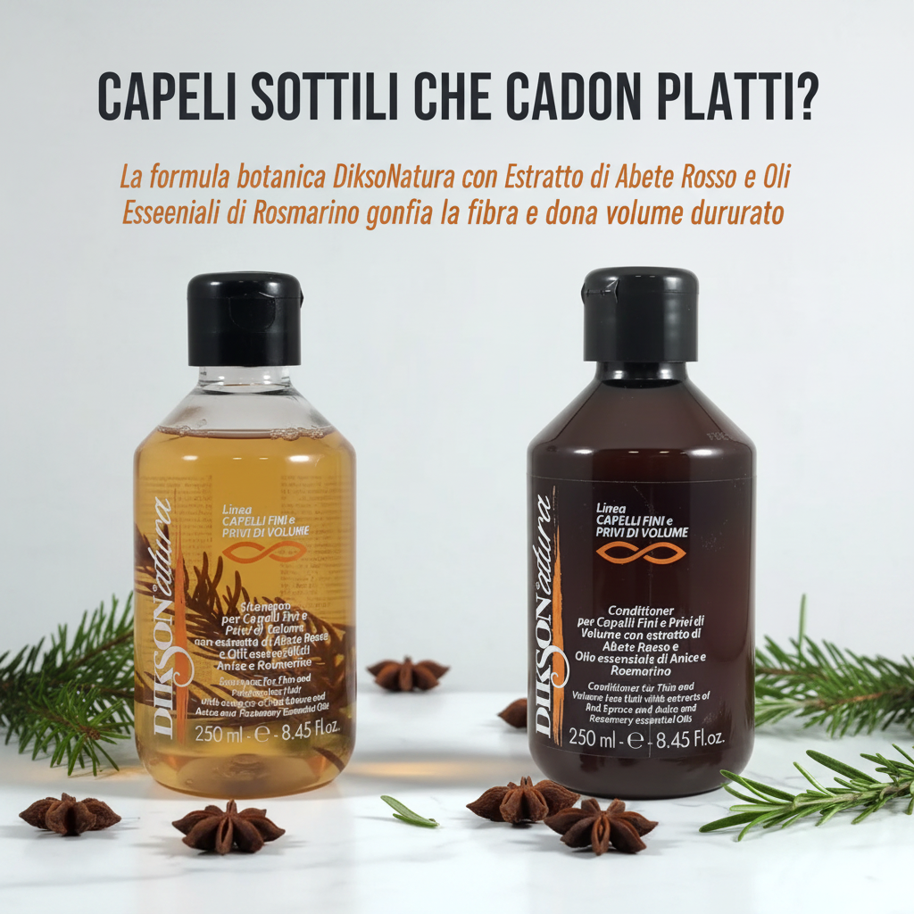 Kit DiksoNatura per Capelli Fini e Privi di Volume