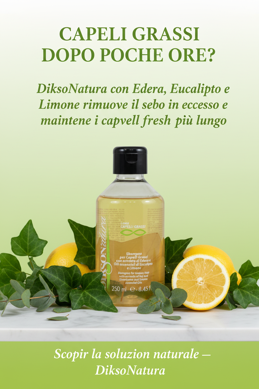 Shampoo Sebo-Regolatore Naturale BIO Capelli Grassi 