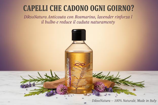 Shampoo Anticaduta Naturale BIO DiksoNatura
