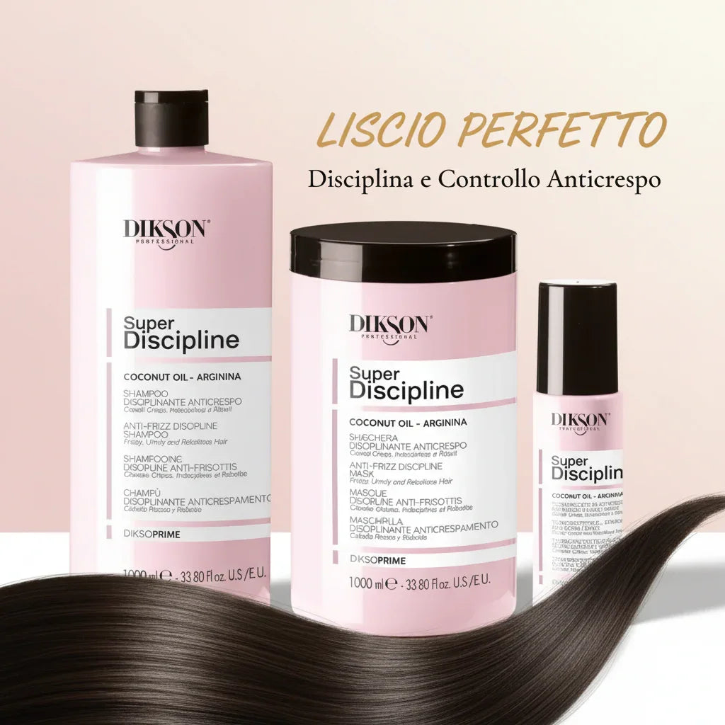 Kit Disciplinatore Lisciante e Anticrespo - Diksonprime