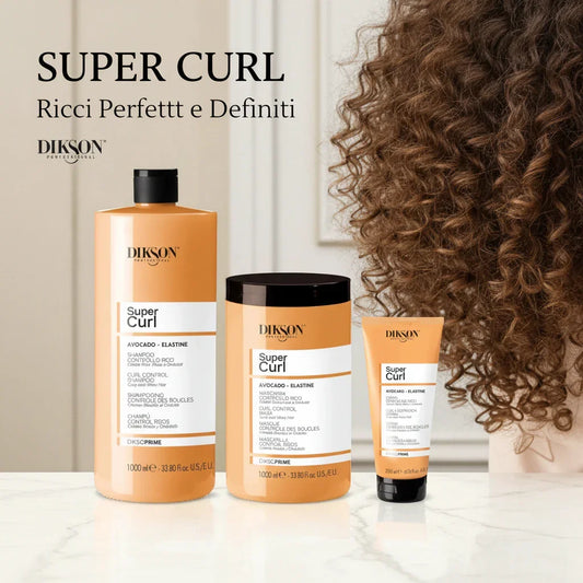 Super Curl: Kit Professionale per Capelli Ricci e Mossi