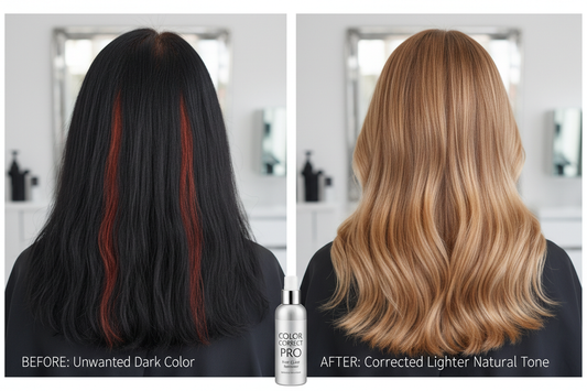 Prima e Dopo - Correzione Colore con Dikson Scarica Colore