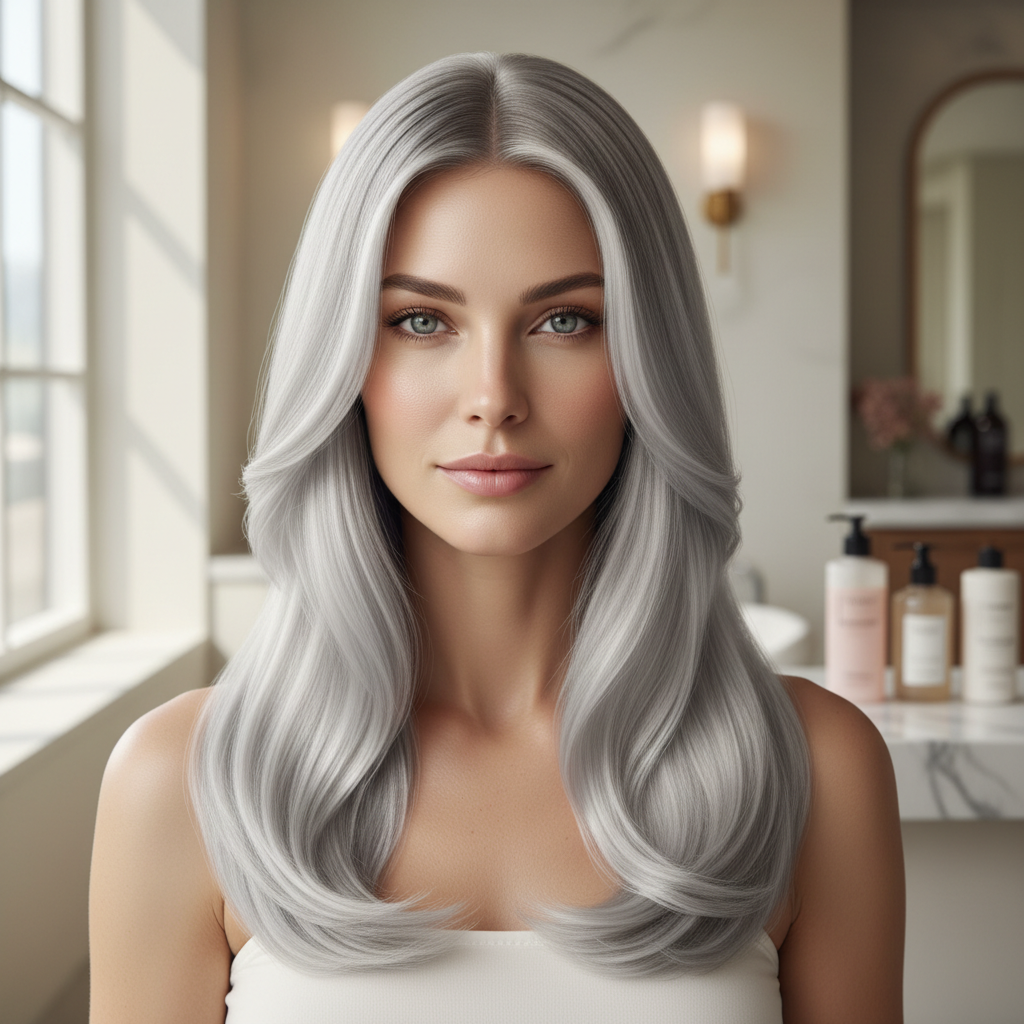 Risultato biondo cenere luminoso senza riflessi gialli con Maschera No Yellow DIKSON Prime