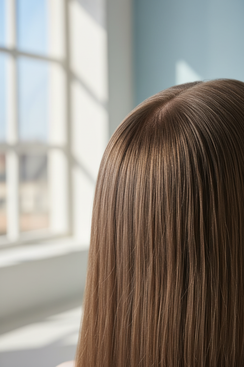 Cuoio capelluto sano e purificato dopo trattamento Antiforfora SuperPurity - risultato professionale