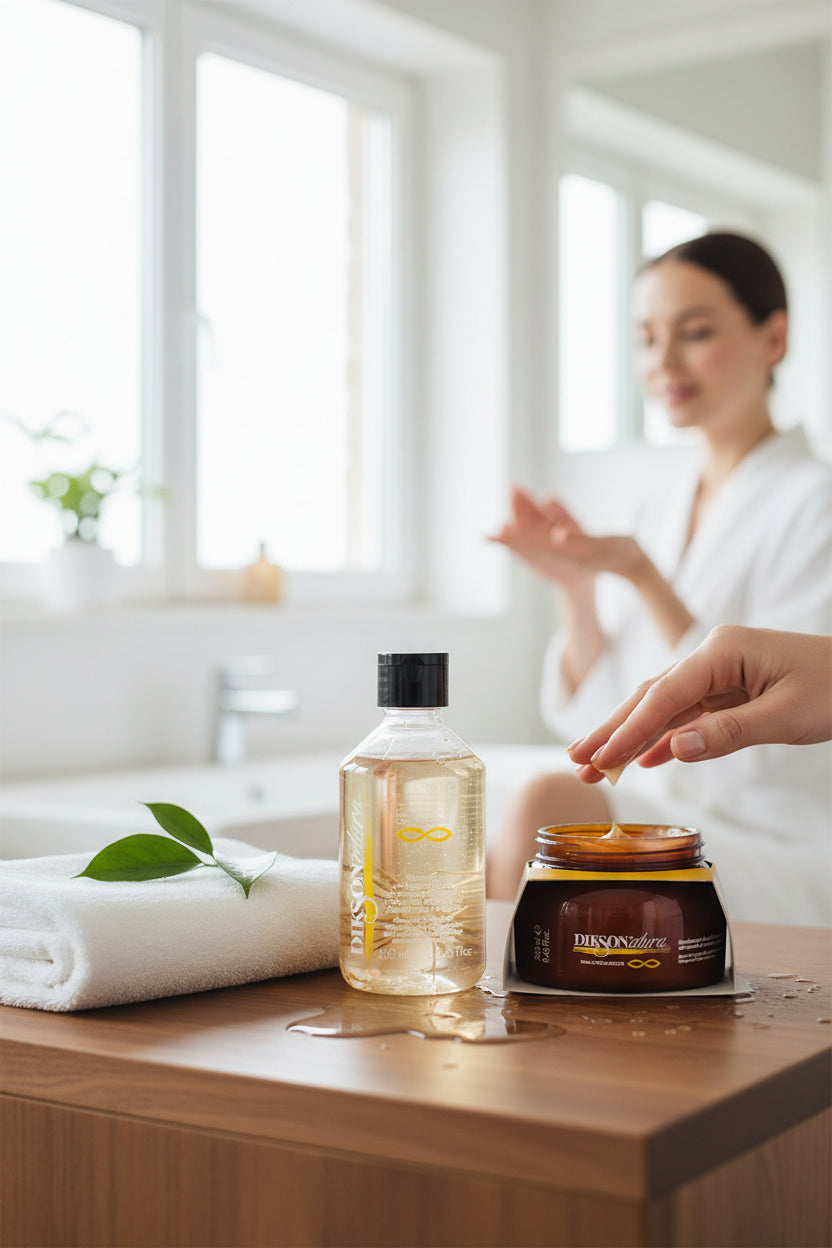 Kit DiksoNatura per Capelli Secchi - 100% Naturale