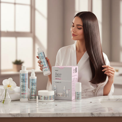 Kit Laminazione Ricostruzione IllaminAction Home - Capelli Ristrutturati e Glossy | DIKSON