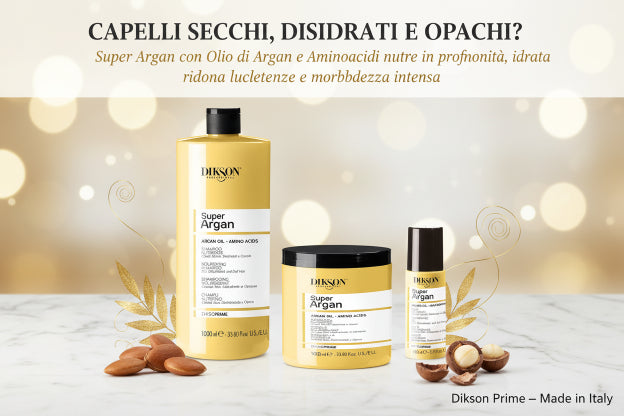Kit Super Argan Professionale - Nutrizione Suprema Capelli Secchi
