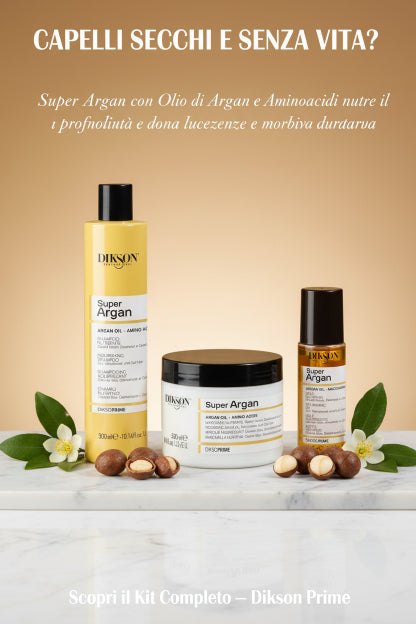 Kit Super Argan Professionale - Nutrizione Suprema Capelli Secchi