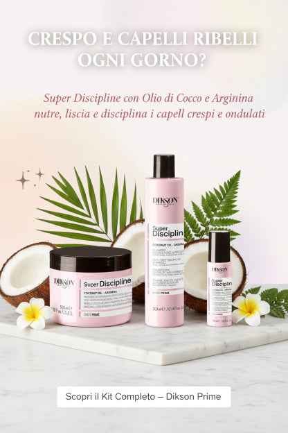 Kit Disciplinatore Lisciante e Anticrespo - Diksonprime