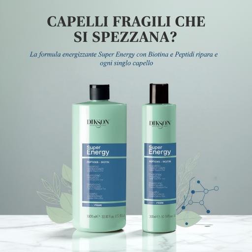 Dikson Prime - Shampoo Trattamento Anti-Caduta SuperEnergia