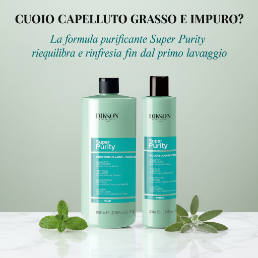 Shampoo Intensivo Purificante Antiforfora SuperPurity - Diksoprime