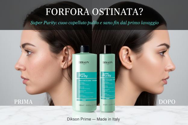 Shampoo Intensivo Purificante Antiforfora SuperPurity - Diksoprime